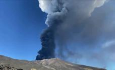 El Etna vuelve a entrar en erupción